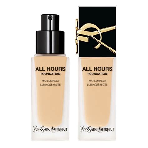 ysl all hours foundation mat lumineux|ysl longwear foundation.